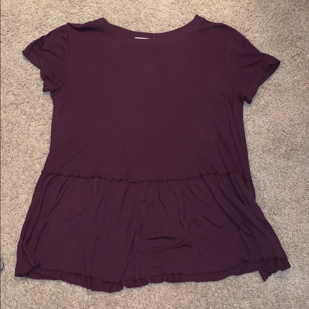 Urban Outfitters Maroon Top